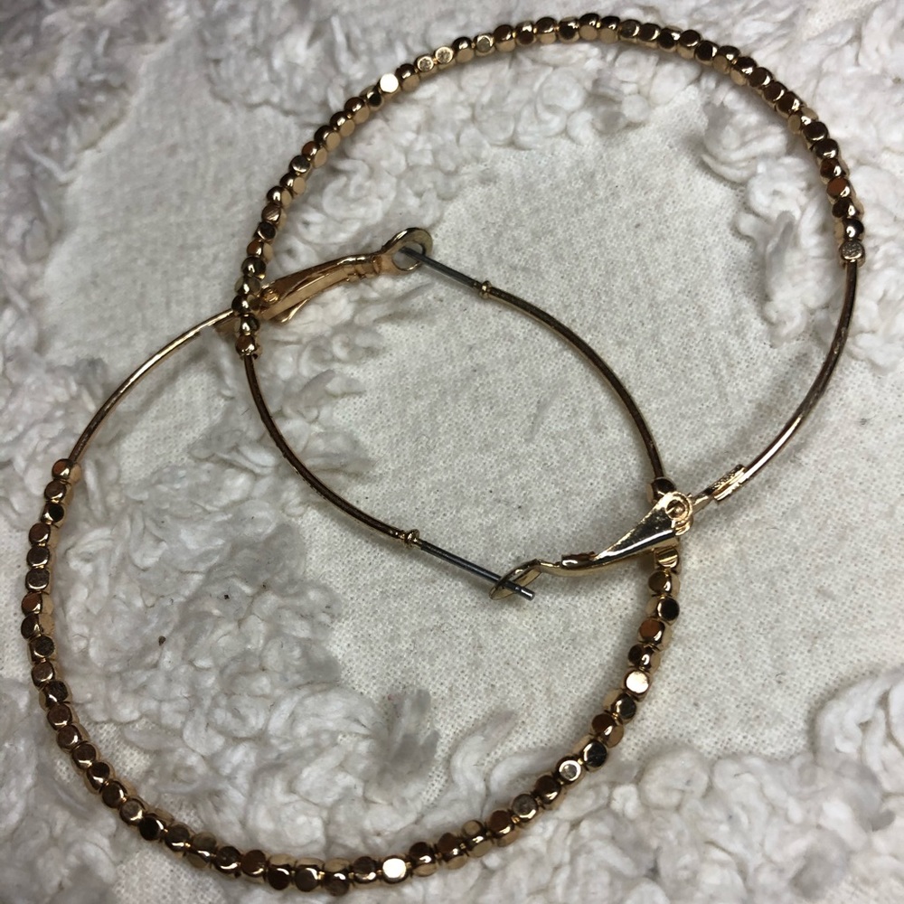 Hoop Beaded Earings